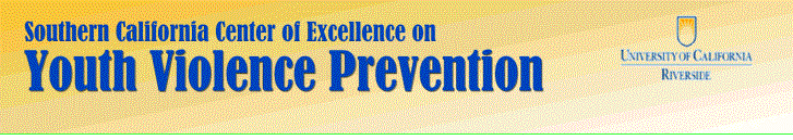 SoCal Center of Excellent on Youth Violence Prevention