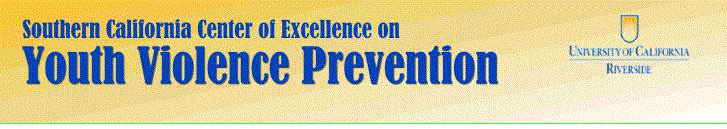 SoCal Center of Excellent on Youth Violence Prevention